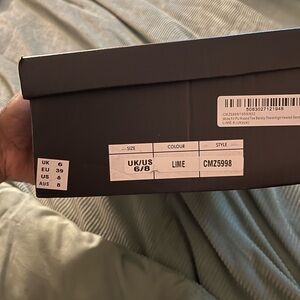 Lime High Heeled Sandals